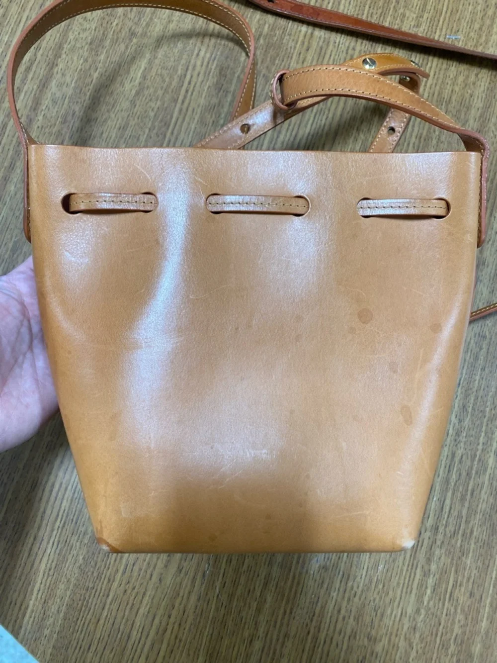 Mansur Gavriel minimal leather